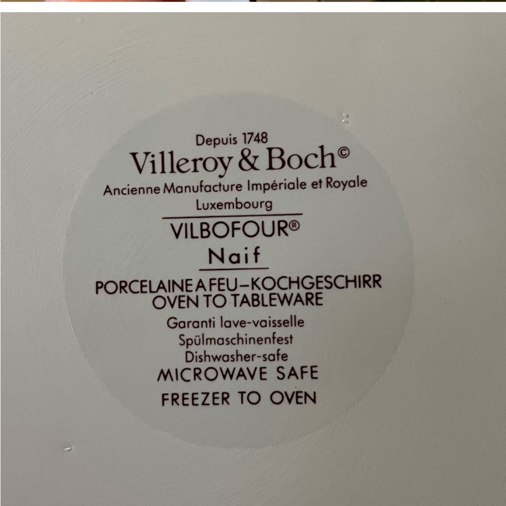 Villeroy & Boch Quiche Dish 11”x1.5” - Picture 4 of 4